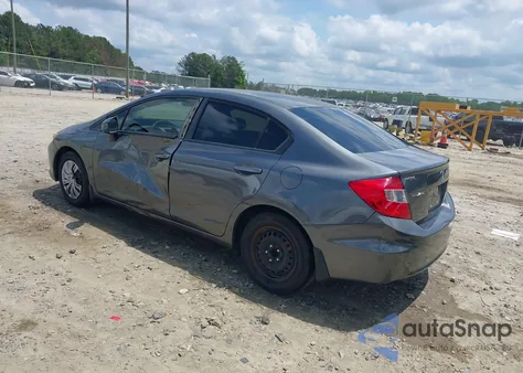 2012 Honda Civic Lx from USA, damaged, VIN 19XFB2F54CE038958